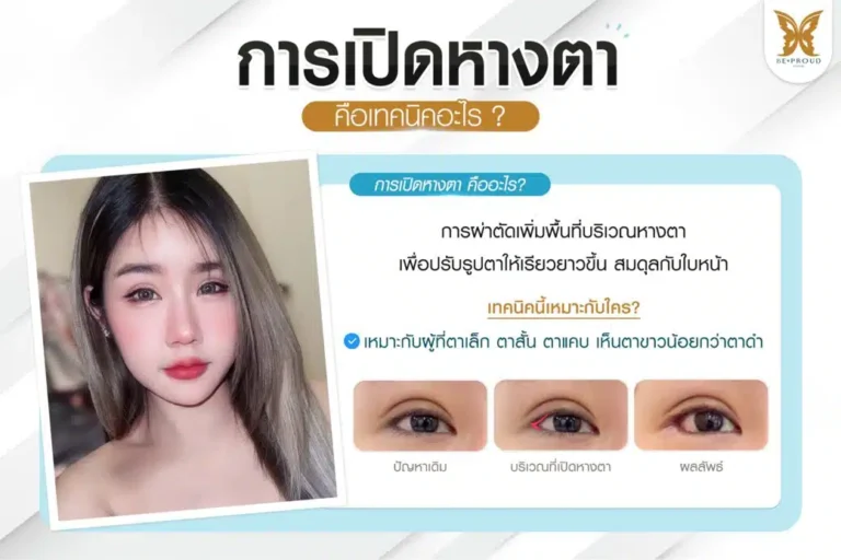 เทคนิคเปิดหางตา บีพราวด์